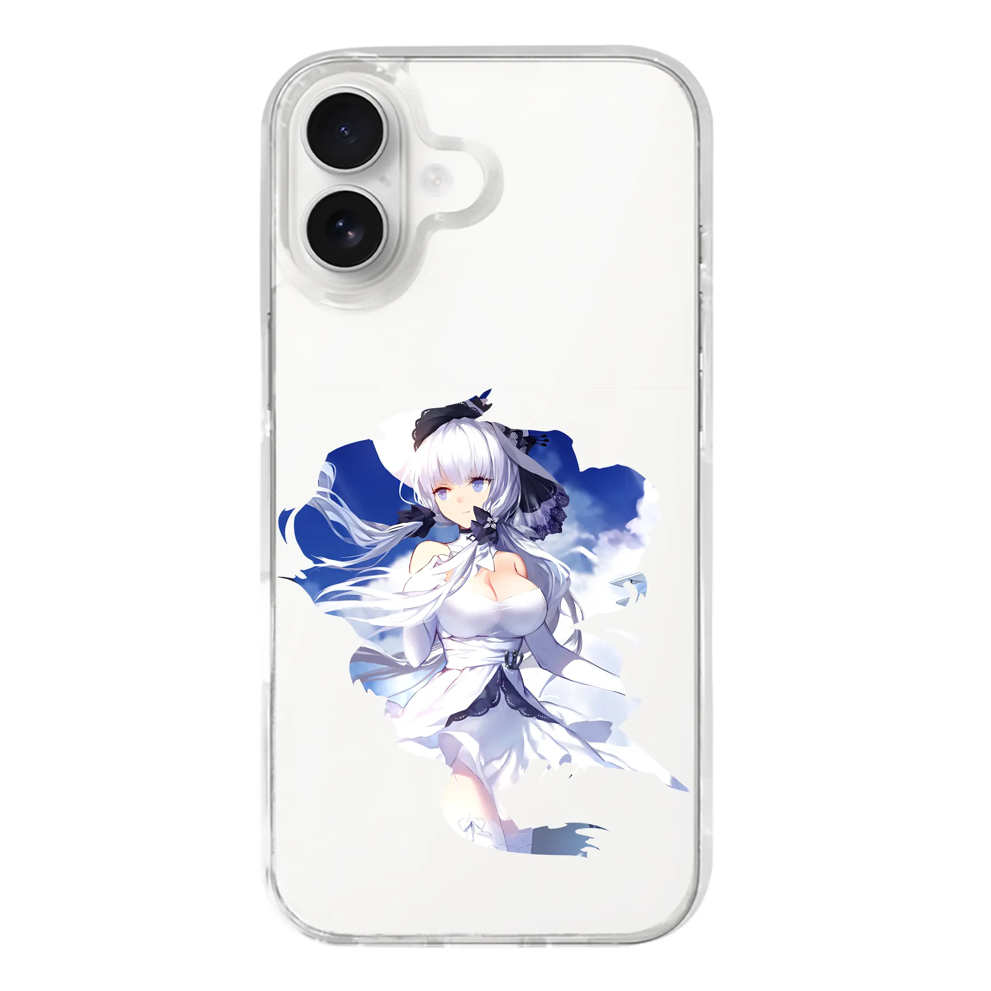 アズールレーン グッズ,イラストリアス - iPhone 17シリーズ 透明スマホケース – 薄型・耐衝撃・精密フィット保護カバー